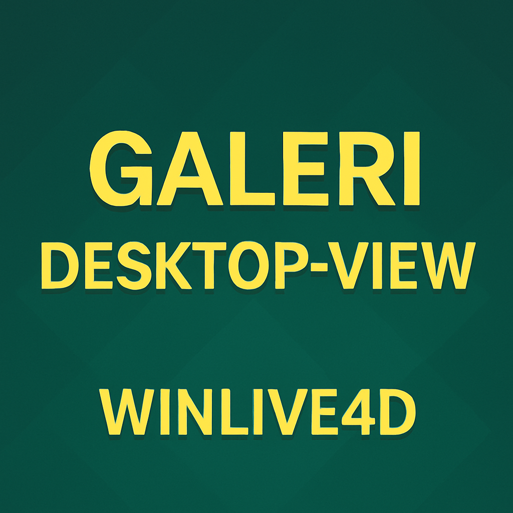 Tampilan Slot di Desktop